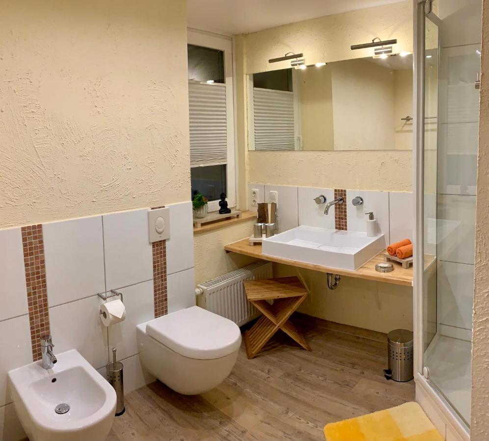 Ferienwohnung Janus Altstadt-Hameln Haus 1 Inklusive Parkplatz Mit Und Ohne Balkon Hamelin Exterior photo